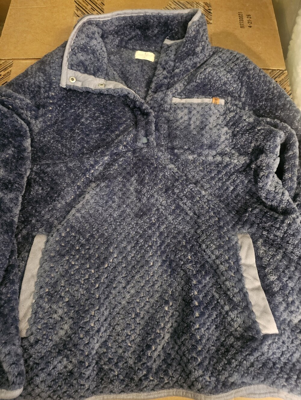 Simply Southern "Simply Soft" Sherpa Quarter-Snap Pullover Fleece